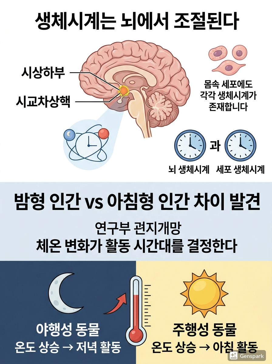 Educational infographic about biological clock and 1775404173181